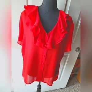 Womens Sheer Blouse